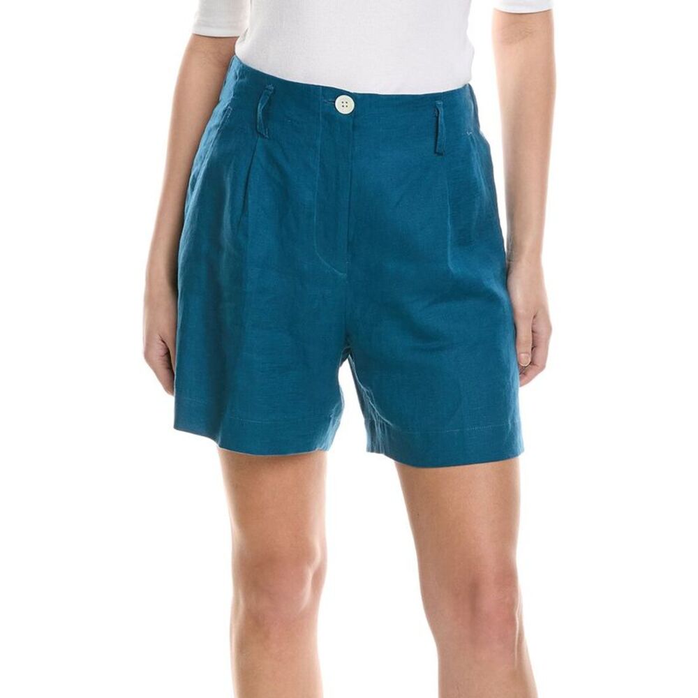 Lemlem Womens  5.5In Faizah Short, Blue